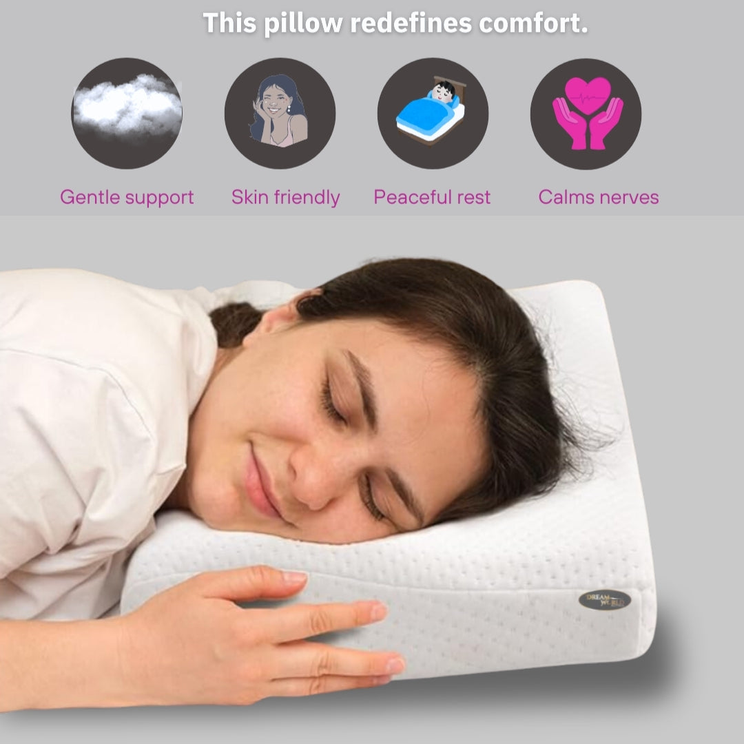 Memory Foam Sleeping Pillow (King Size)