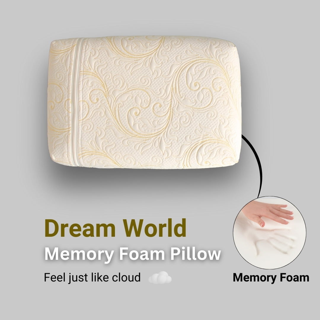 Memory Foam Sleeping Pillow (King Size)